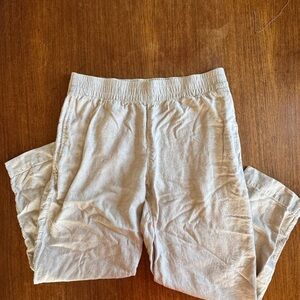 🍷☀️Old Navy linen Beige/Cream women’s pants